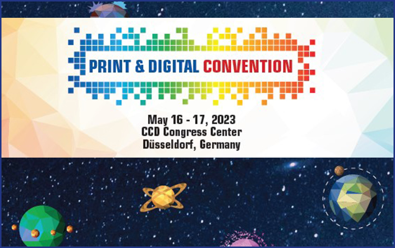 Print & Digital Convention 2023 Secure Stand Space Now Screen Print