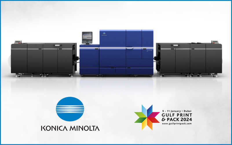 Konica Minolta to introduce New digital press at Gulf Print & Pack 2024